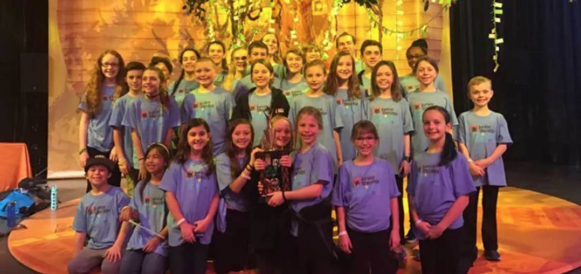 APAA Academy and Prep Students Win The Excellence in Ensemble Award at The Junior Theatre Festival